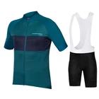 Мужской велосипедный комплект из джерси 2021 Raudax Endura летняя дышащая командная одежда для гонок MTB велосипедные шорты с нагрудником одежда для велоспорта триатлона
