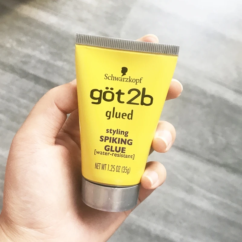 Получила 2b гель для волос Glue170g/340 г/35 г got2b приклеивающаяся Нелипкая без хлопьев