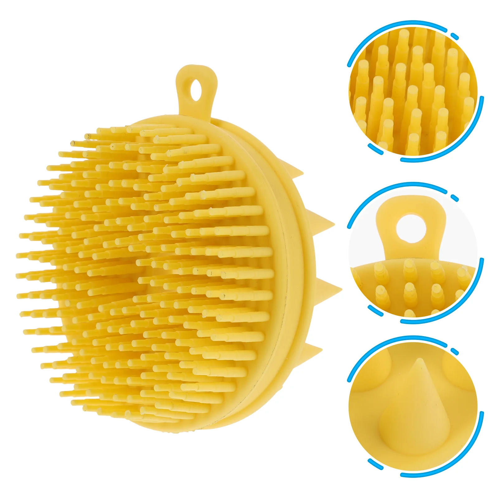 

1Pc Silicone Bath Shower Brush Practical Body Head Brush for Kids
