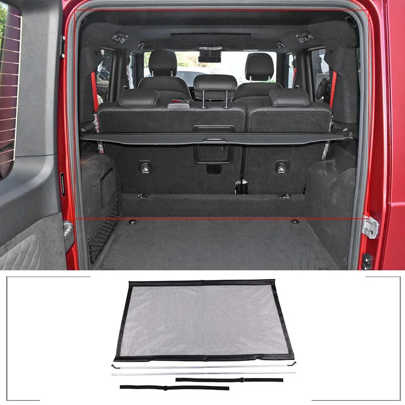 

For Benz-G Class W464 W463A W463 Polyester Luggage Trunk Net G350 G400 G500 G63 G65 Interior Middle Safety Net Car Accessories