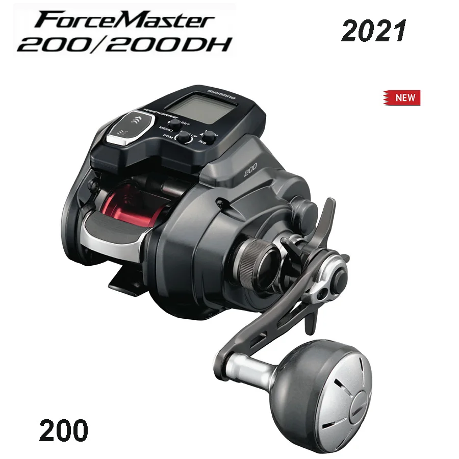 NEW Original SHIMANO FORCEMASTER Saltwater Fishing Reel 200 200DH 600 601 601DH Left Right Hander Electric Wheel Made in Japan