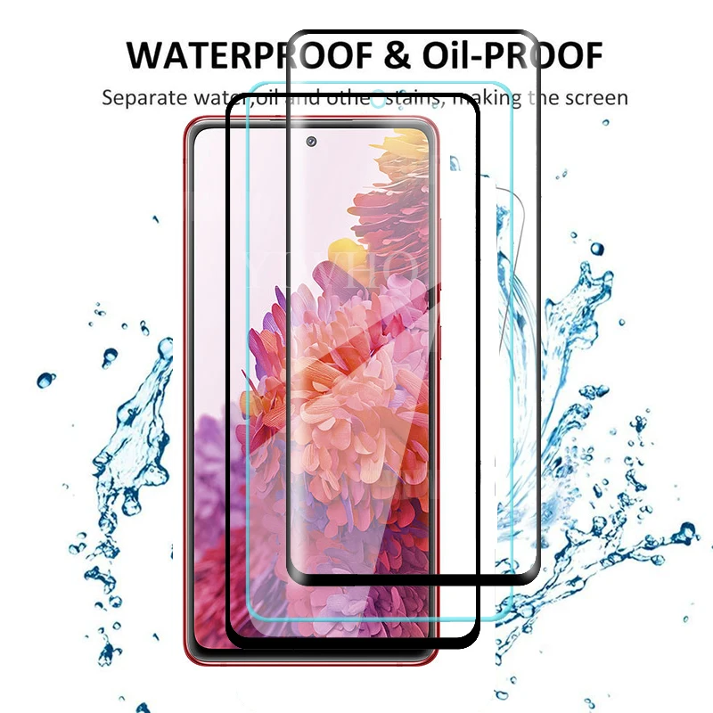 Safety Glass On For Samsung Galaxy S20 FE Protective Glass S 20 FE Camera Protector For Samsung S20FE Tempered Screen Film