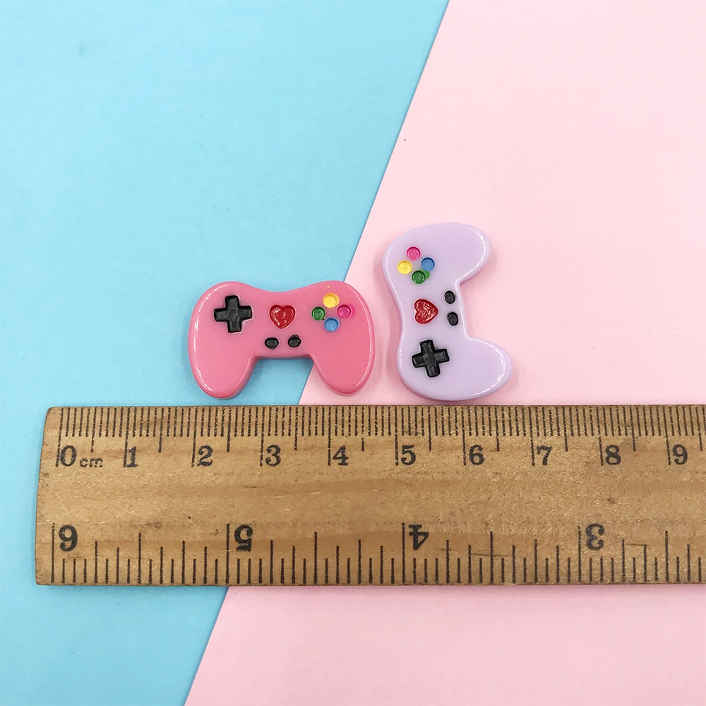 10 шт./лот миниатюрный игровой контроллер с плоской задней стороной кабошон