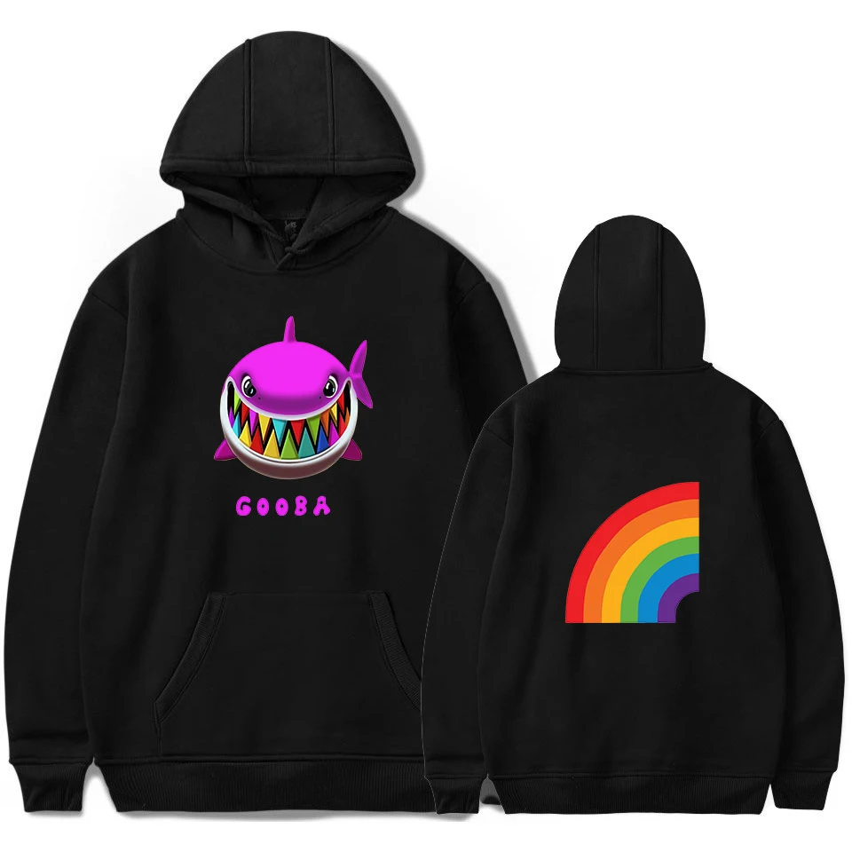 Толстовка 6ix9ine с капюшоном повседневные мужские толстовки GOOBA длинным рукавом и