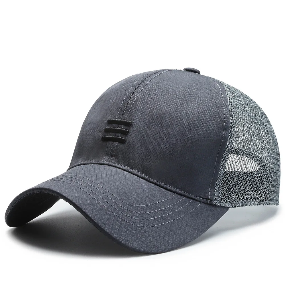 

Summer casual quick-drying breathable baseball cap unisex embroidery golf hat fashion cotton dad hats outdoor sports trucker cap