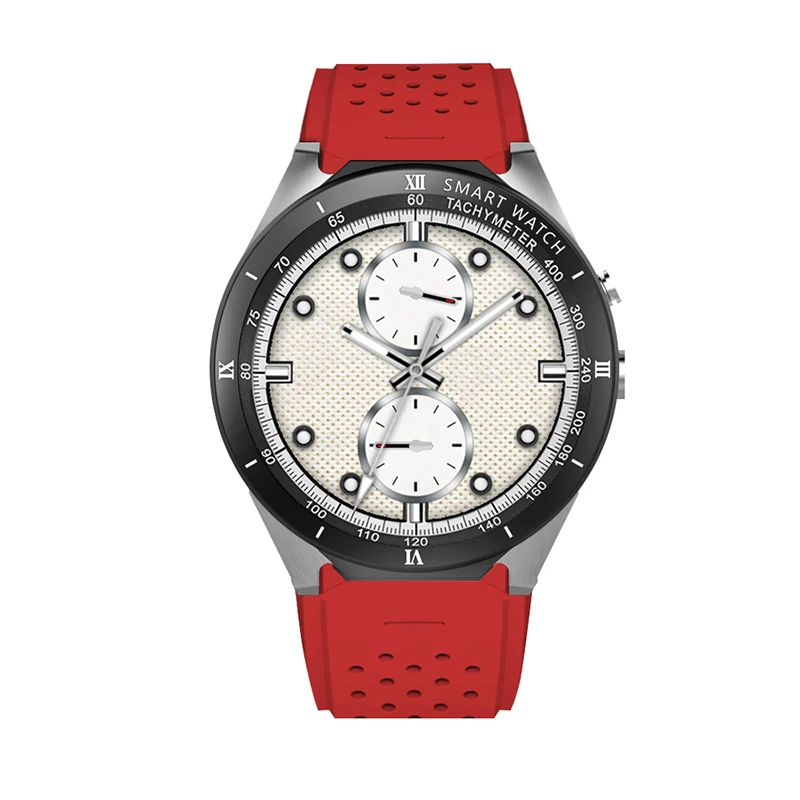 Kingwear Смарт-часы KW88 pro Android 7 0 1 ГБ 16 GPS фитнес-трекер пульсометр MP3/MP4 плеер умные часы
