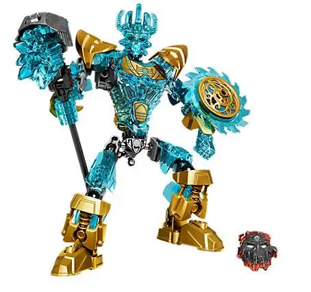KSZ 613-1 Биохимический воин Bionicle Ekimu маска производитель строительный блок игрушки