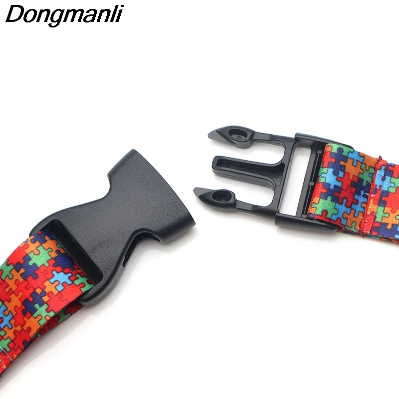 PC1021 Аутистическое понимание головоломки креативный талреп значок ID Lanyards