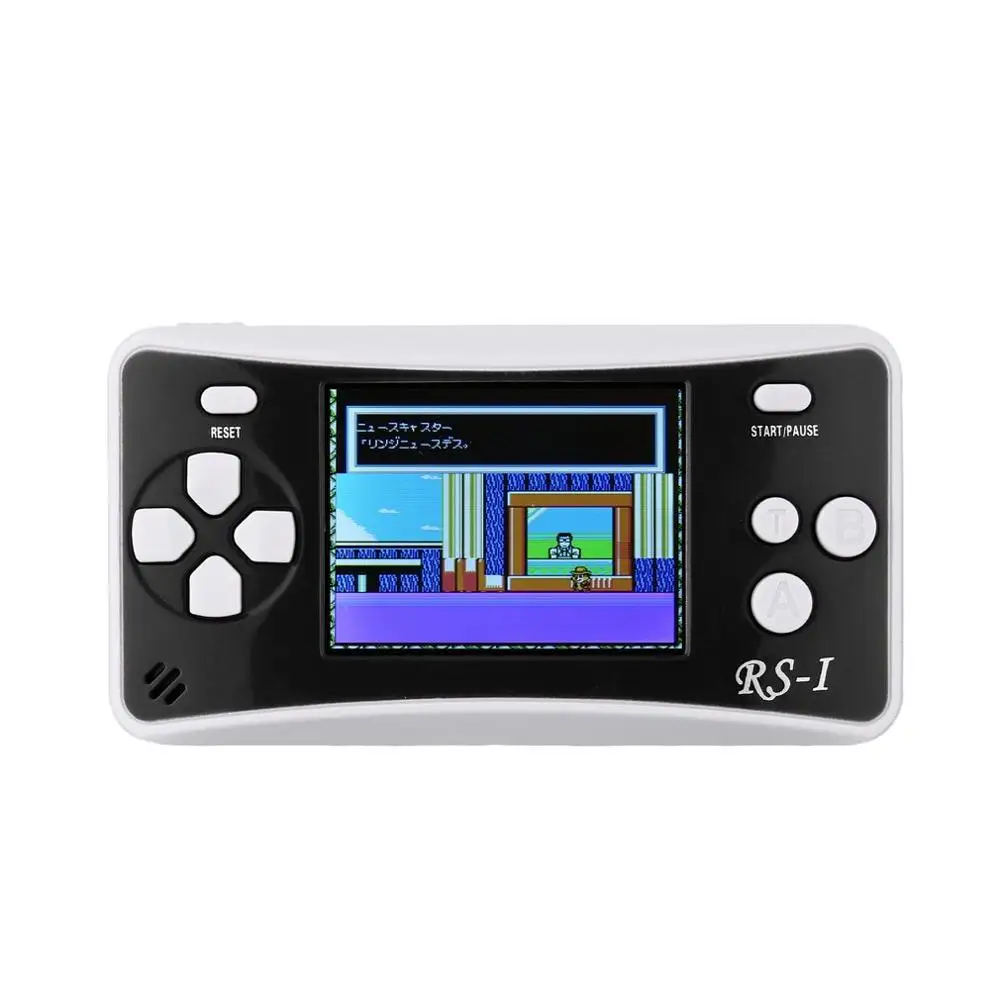 Аркадные классические портативные игровые консоли портативные 2," lcd 8-Bit 152 в 1 ретро мини Электроника Новые игры для детей Подарки - Цвет: Черный