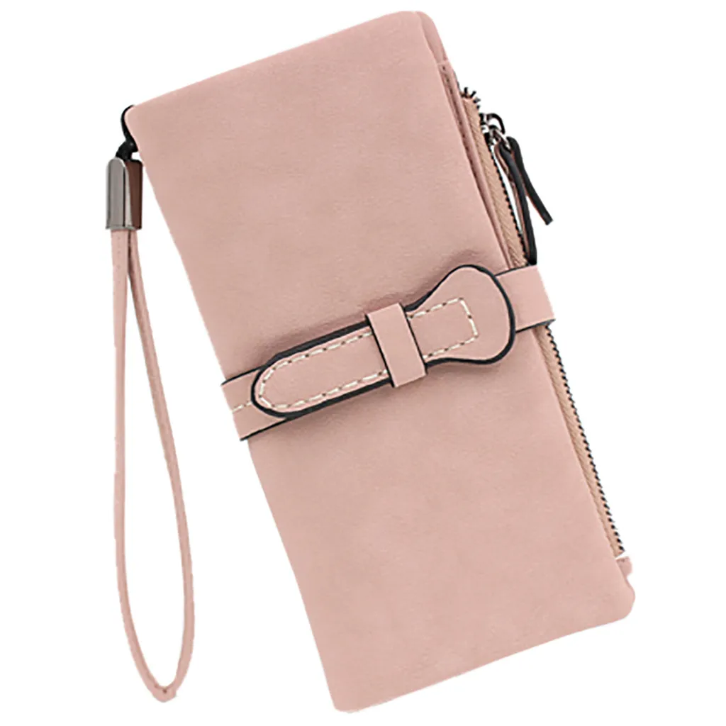 2019 Роскошные Брендовые женские кошельки длинный модный кошелек из искусственной