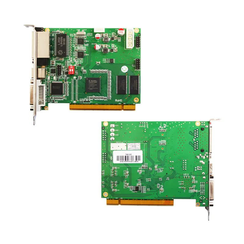 Экономичная мощная светодиодная отправляющая карта linsn TS802D Linsn для rgb