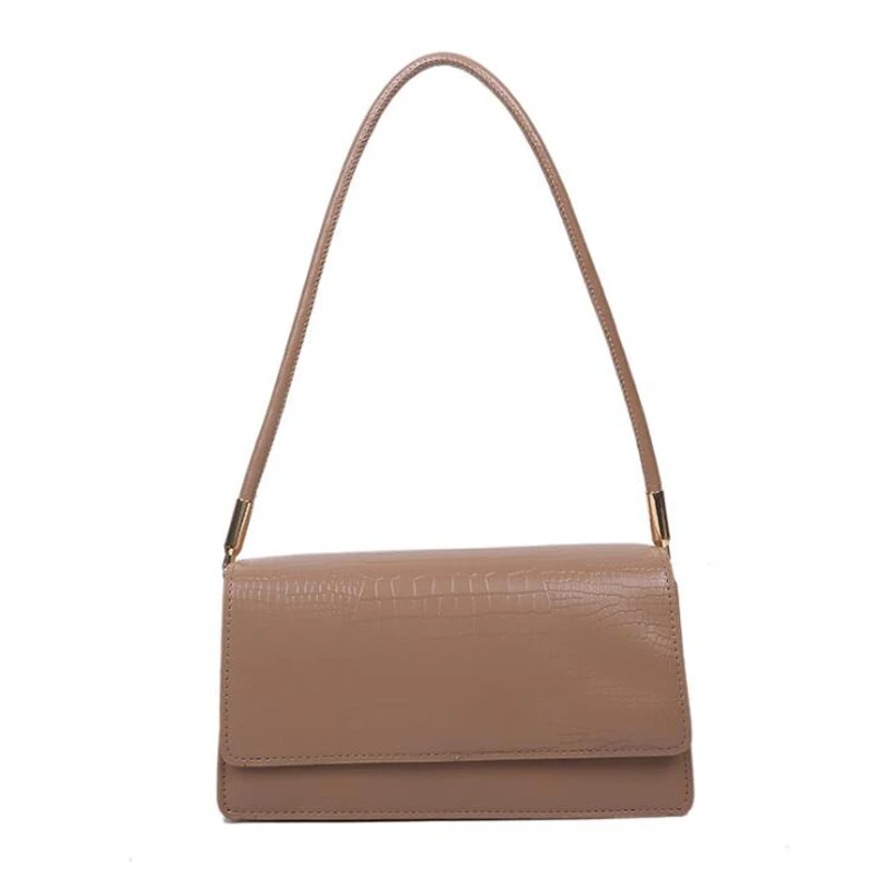 

Animal Prints Baguette Bags for Women 2021 New Luxury Handbags Designer Shoulder Bag Fashion PU Leather Female Underarm Bag