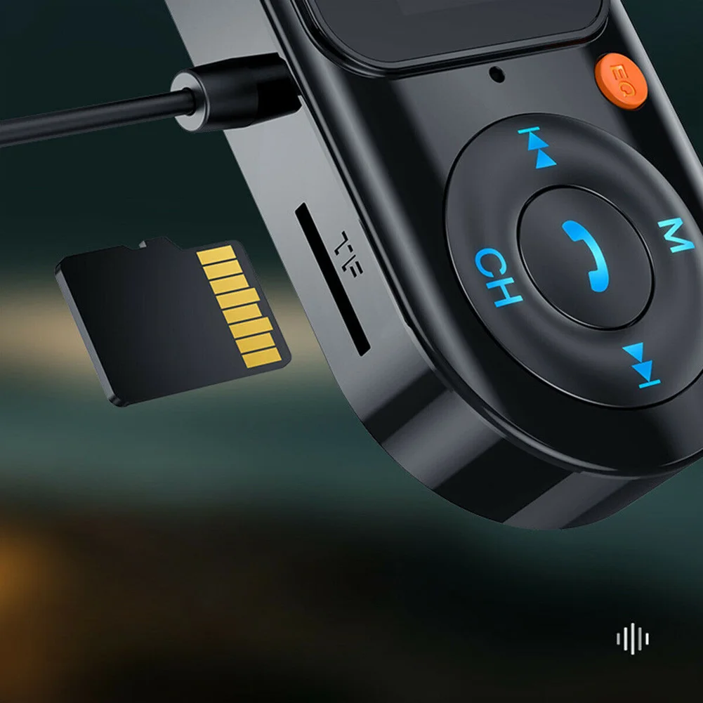 FM-трансмиттер mp3-плеер BC49BQ Bluetooth-совместимое автомобильное зарядное устройство