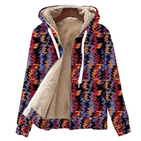 thermal mens winter zipper hoodie oversized fleece velvet vintage bomber coat cardigan streetwear sweatshirt top stripe parkas