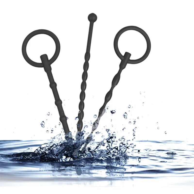 GUIMI уретральная вставка для пениса Для мужчин уретры расширители звук массаж