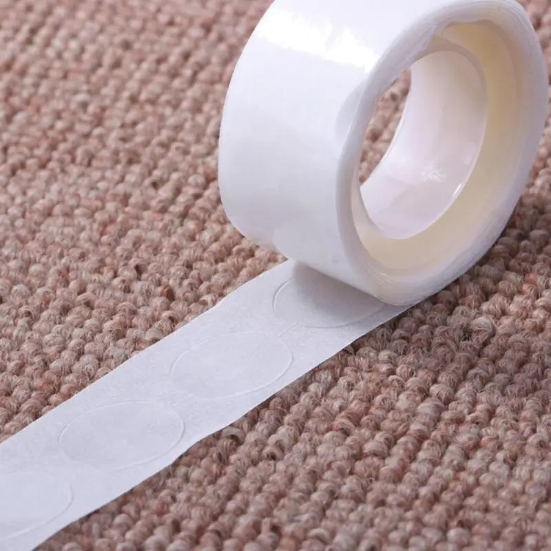 1 шт. 100 точка 5x5 см прозрачный двусторонний воздушный шар приклеиваемый в горошек