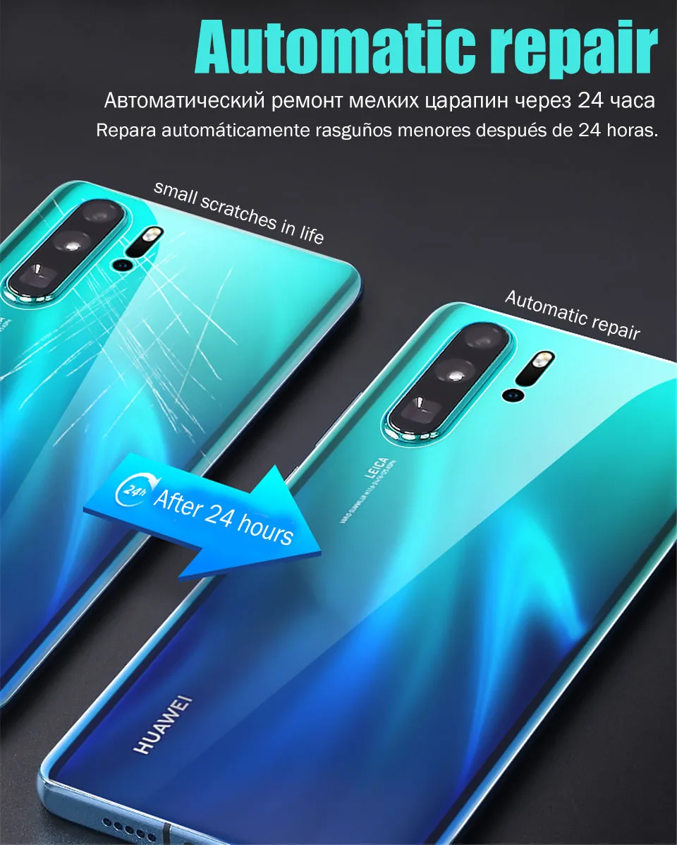35D полное покрытие Гидрогелевая пленка для huawei P30 P20 Lite Защита экрана для huawei mate 30 20 10 Pro P Smart Z пленка не стекло