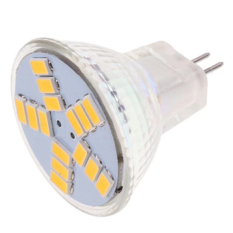 Яркий MR11 Светодиодный светильник 35 мм Диаметр 12 В 3 Вт 5 7 5730 SMD мини светодиодный Mr11