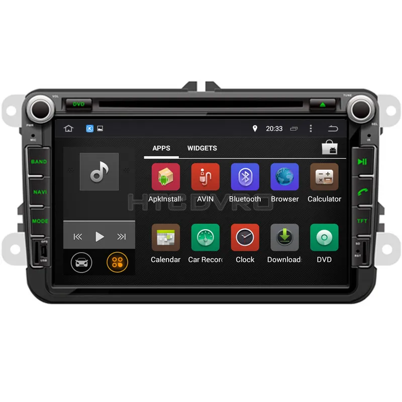 YMODVHT 8 дюймов 4G Восьмиядерный Android 9 0 7 1 автомобильный DVD GPS для VW