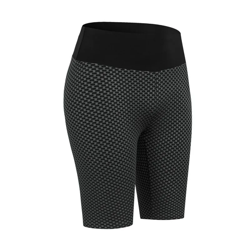 

Female Summer Hip Yoga Shorts Honeycomb Hips Hip Tightening Speed ​​Dried High Waist Fitness Sports