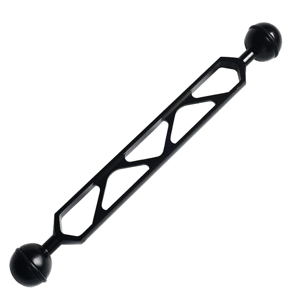 8 ''черный двойной шаровой шарнир для подводной съемки подводного плавания |