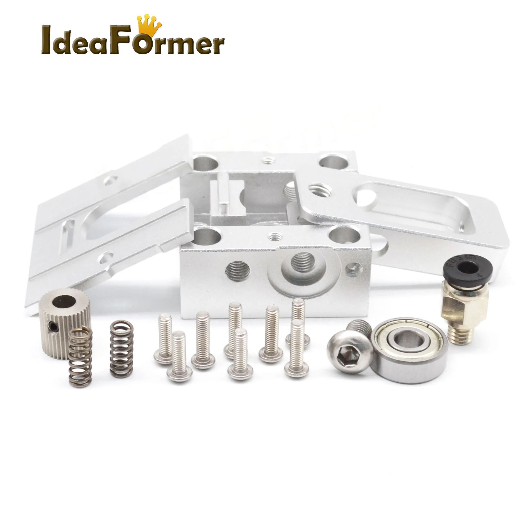 Запчасти для 3D принтера Ideaformer полностью металлический экструдер Reprap Bulldog 1 75/3 0 мм