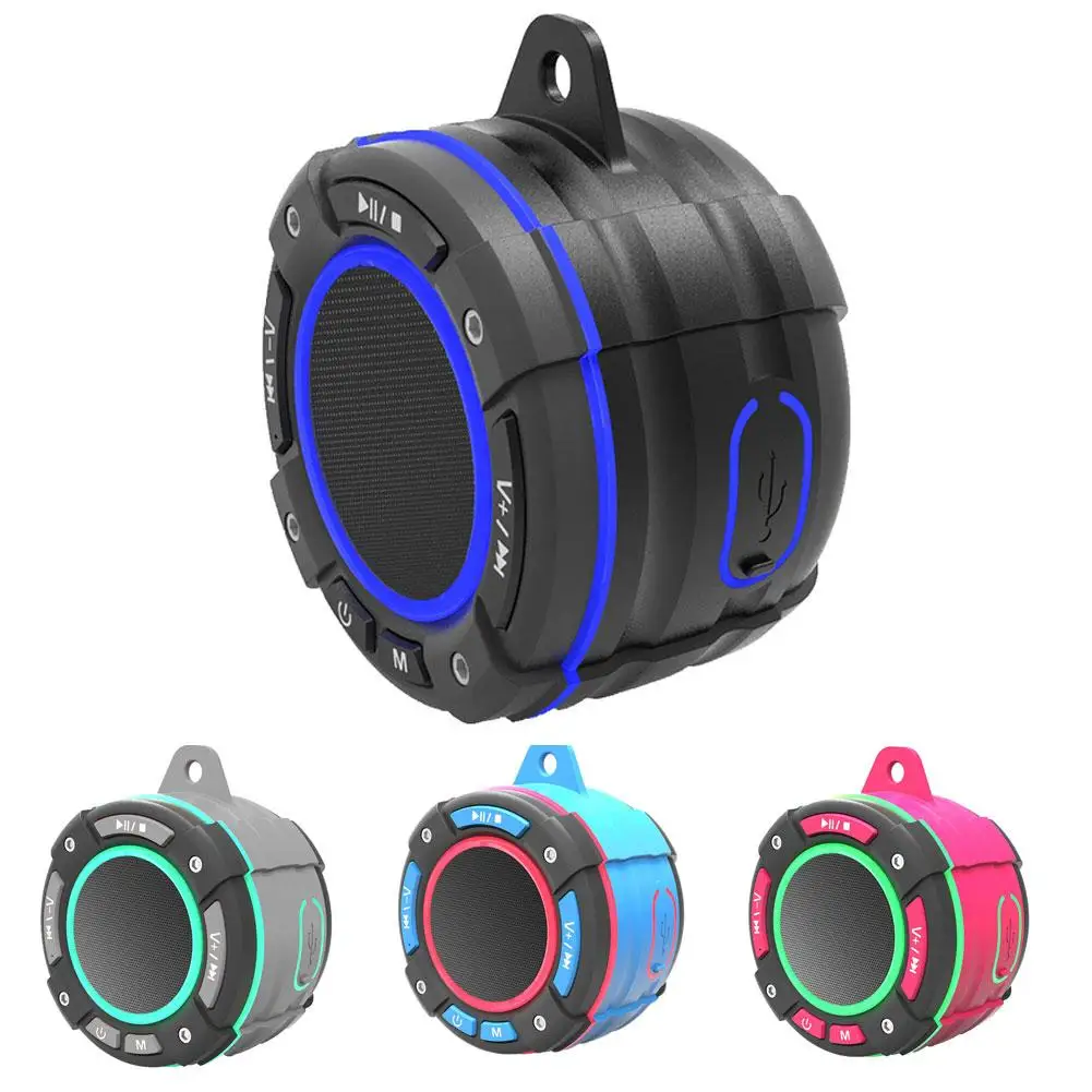 Мини беспроводной Bluetooth Динамик Hands Free водонепроницаемый автомобиль ванная
