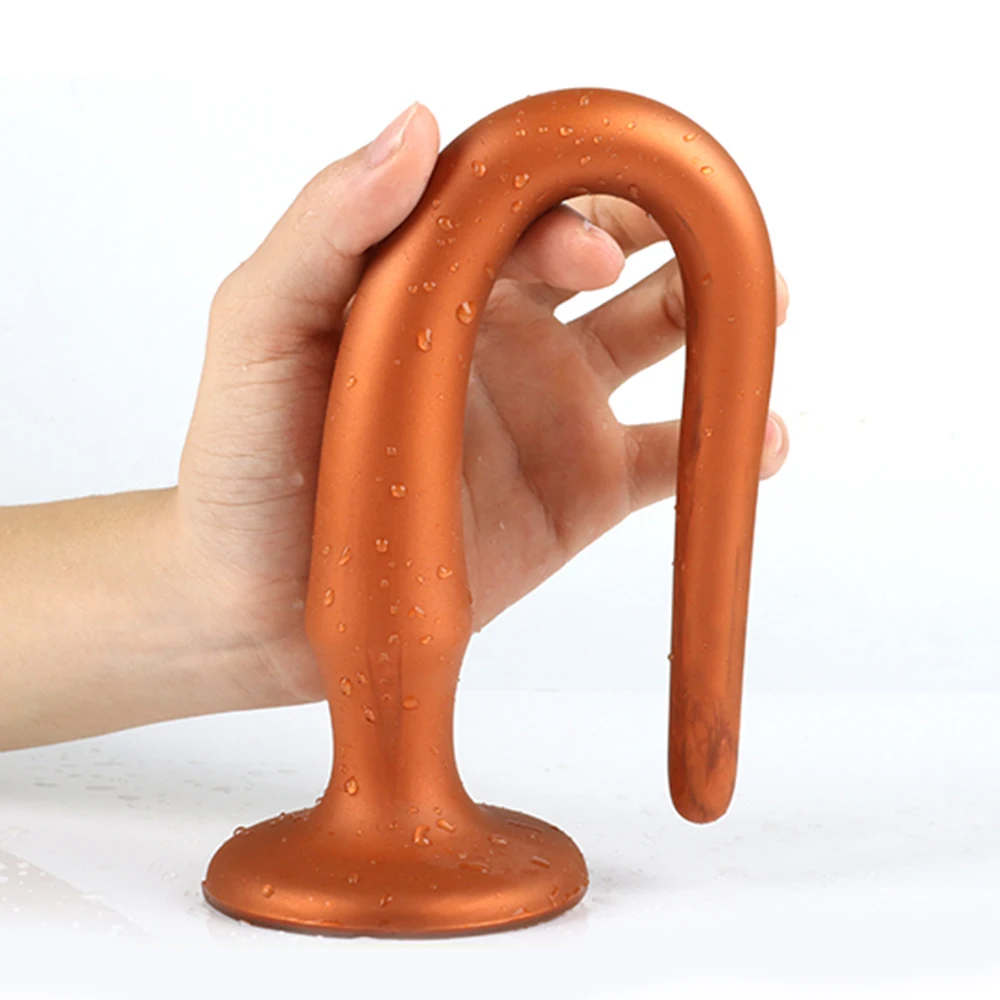 60 см супер длинный SM мягкий анальный фаллоимитатор Анальная пробка массаж