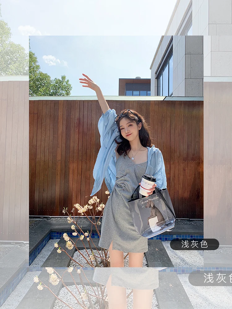 

Dresses Dress Xuan elegant wind braces ins super fairy show thsummer inside take careful machine render sexy female