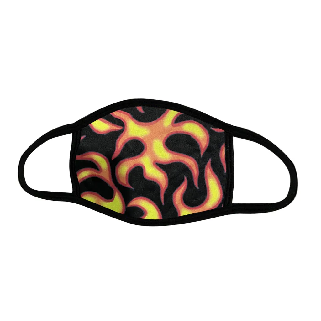 Моющаяся маска для взрослых защиты от выхлопных газов дышащая защитная с принтом