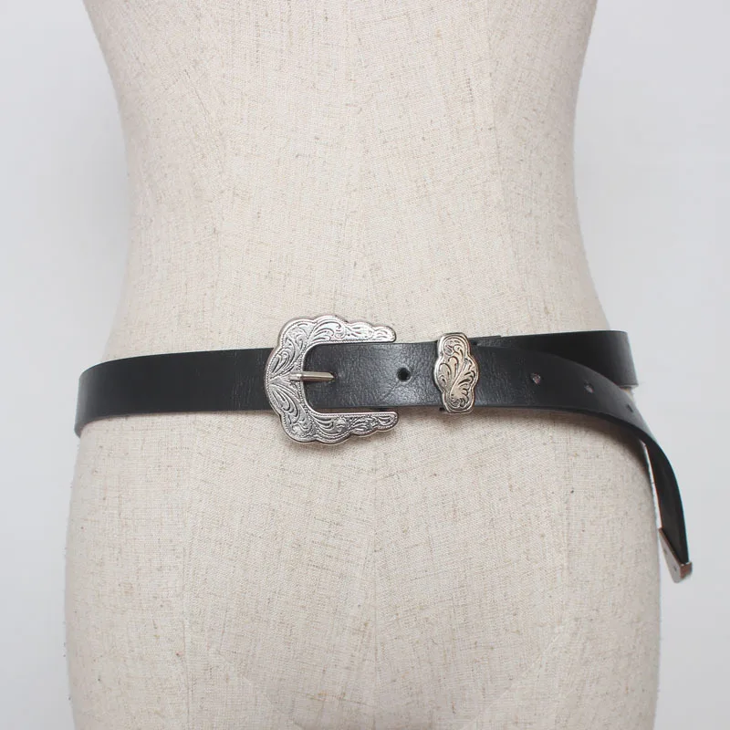 

Круглые пряжки дизайн в стиле панк женские ремни из искусственной замши женские черные розовые широкие пояса джинсы украшения одежды YS161