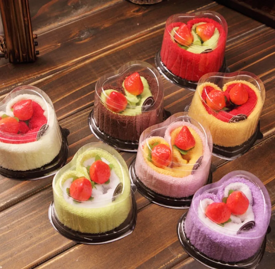 

10 комплектов, полотенце из микрофибры в форме торта