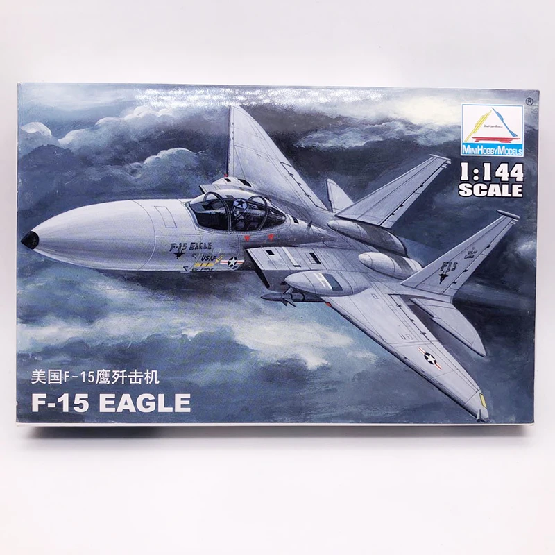 1: 144 ВВС США F 15 истребитель Eagle военные летательные аппараты в собранном виде модель истребитель|Наборы для