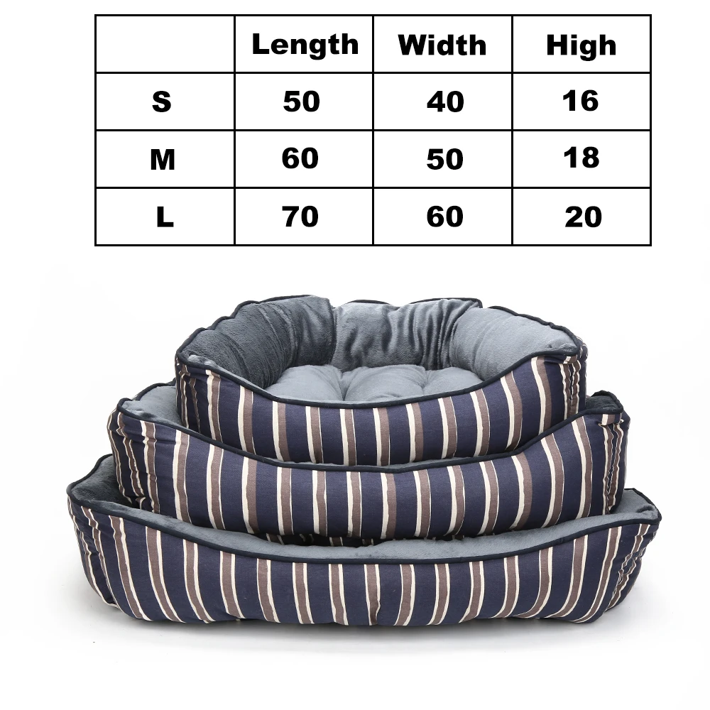 Fluffy Calming Dog Beds For Large Small Medium Dogs Winter Warm Cotton Luxury Big Bed Sofa House for Puppy Cat Pet Products | Дом и сад