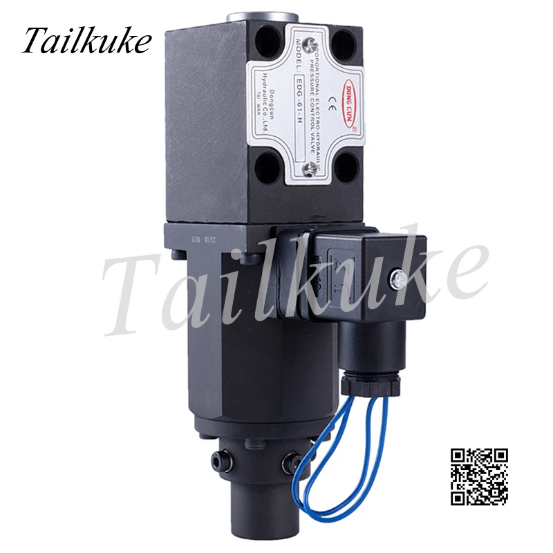 Гидравлический Одноместный и двойной пропорциональный клапан напор EDG-01-C/н