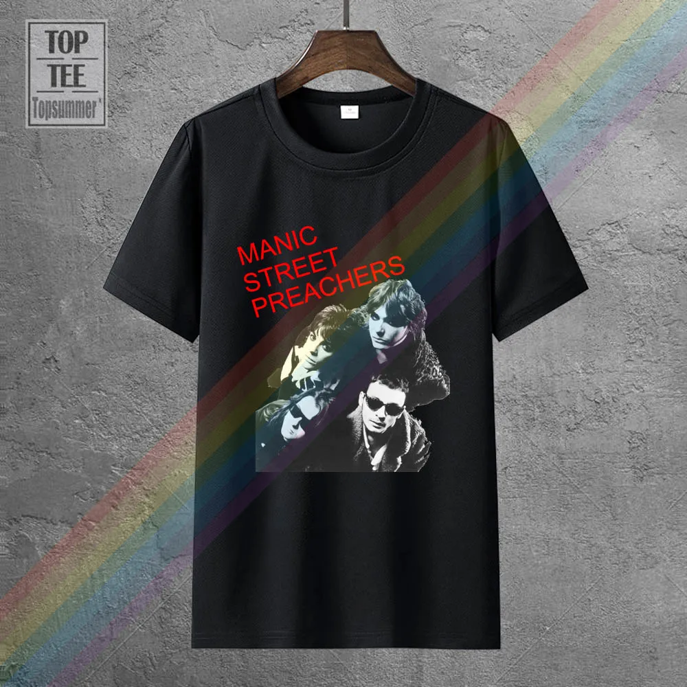 

Manic Street Preachers Alternative Rock Band Music White T Shirt Size S Xl