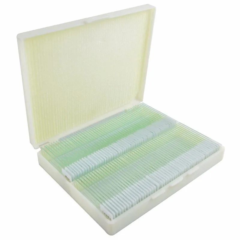 100pcs Prepared mircroscope Slides for Teaching and Medical Experiment