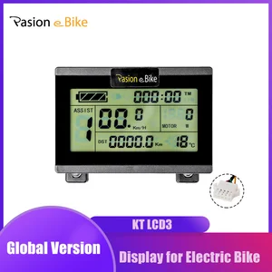 Электрический велосипед дисплей e-Bike KT LCD3 дисплей для контроллер KT 24V 36V 48V e велосипед дисплей для электрического велосипеда