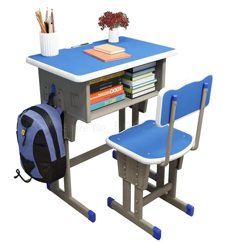 Утолщенные письменные столы и стулья для учеников начальной школы стол обучения