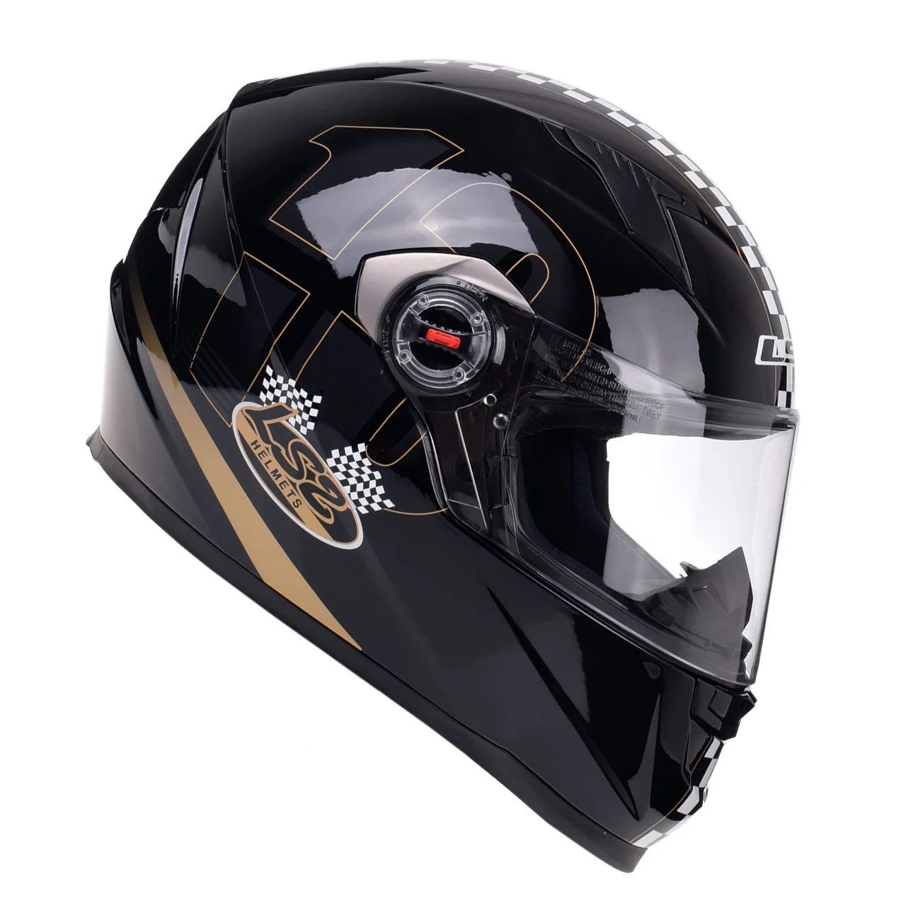 LS2 FF358 Классический гоночный мотоциклетный шлем с полным лицом Casque Casco Capacete Moto