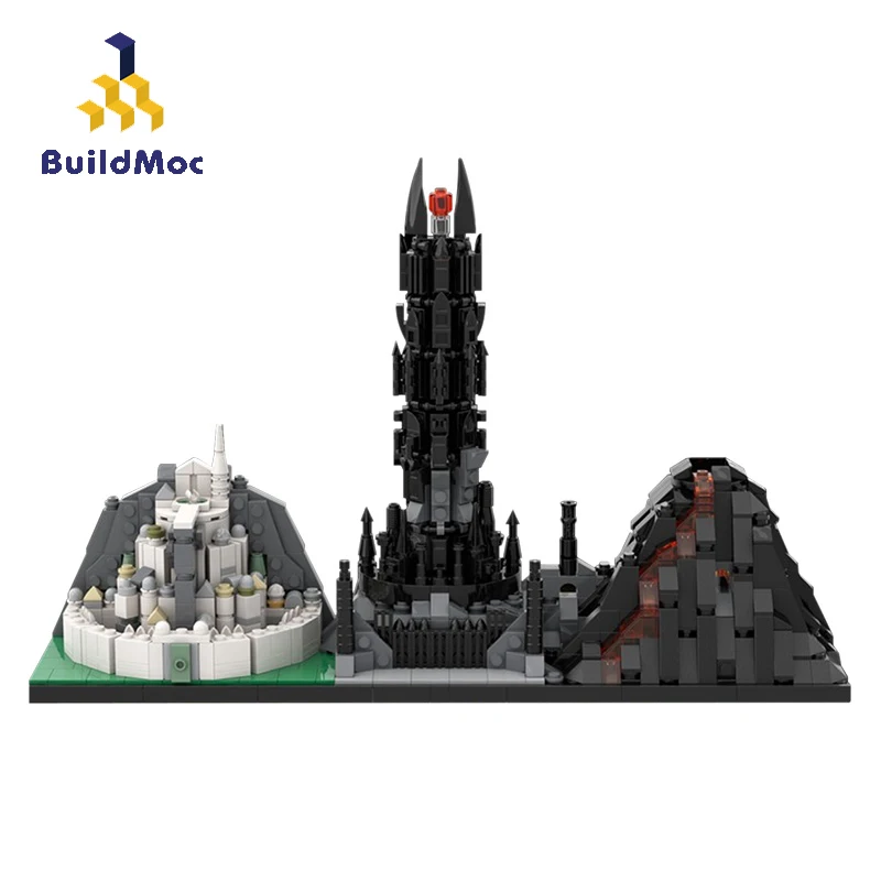 

BuildMOC City Buildings MOC Skyline House Sets фигурки замок архитектура экспертные строительные блоки город уличный вид игрушки