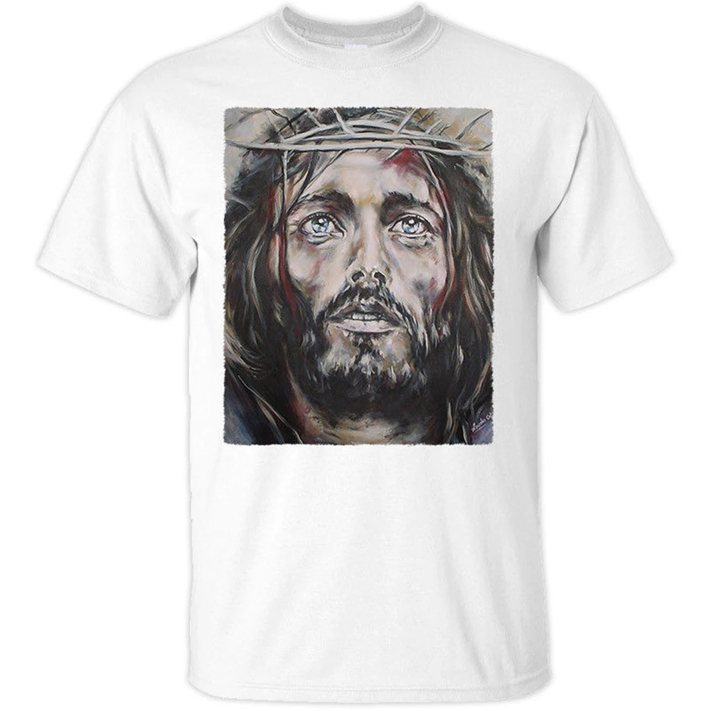 Иисус Христос V29 христианский Бог сын Мессия католическая футболка все размеры S