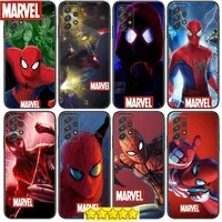 spider man super star phone case hull for samsung galaxy a70 a50 a51 a71 a52 a40 a30 a31 a90 a20e 5g s black shell art cell cove