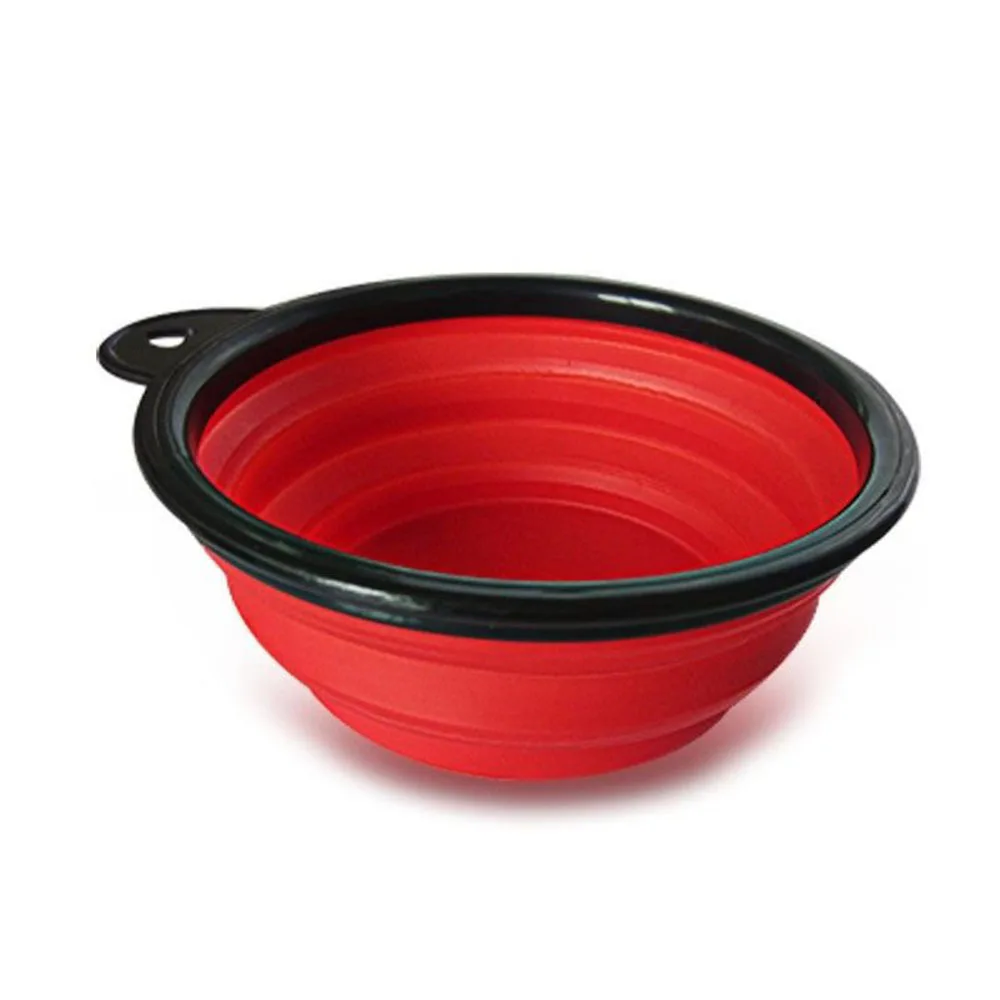 3 шт. портативные силиконовые тарелки складные миски для кошек и собак