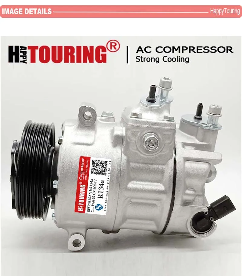 Компрессор переменного тока для AUDI A3 TT для VW JETTA PASSAT Tiguan Golf Beetle GTI 1K0820803S 1K0820803G 1K0820859F 1K0820803Q 1K0820808FX