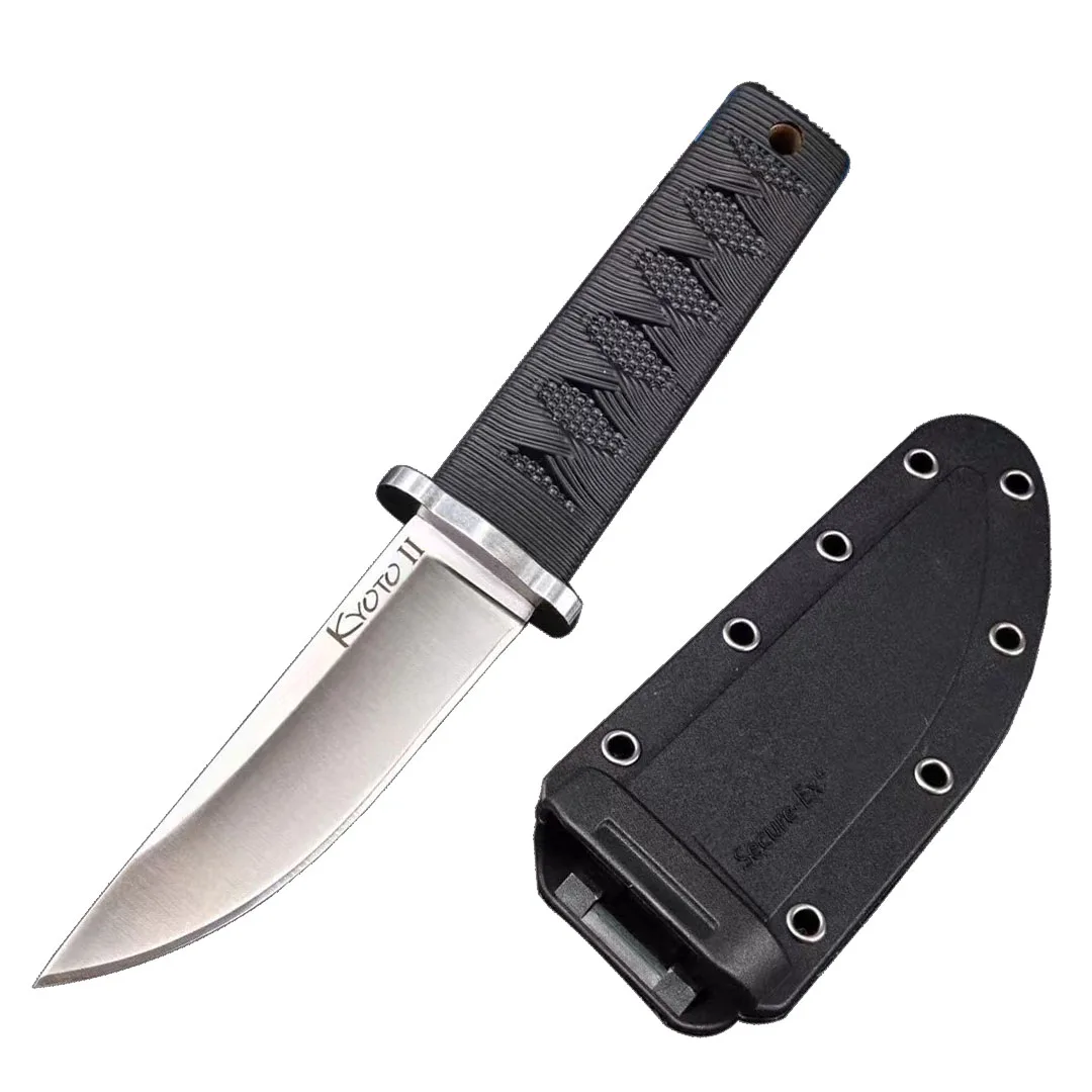 DuoClang Cold Steel 8CR13MOV Camping Knife Nylon fiberglass Handle Fixed Blade Gift Pocket Tool | Инструменты