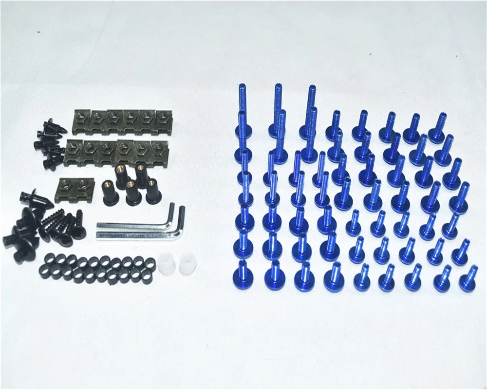 

Motorcycle Complete Fairing Bolts Kit Bodywork Screws For Fit Suzuki GSX-S1000/F/ABS 2015-2016