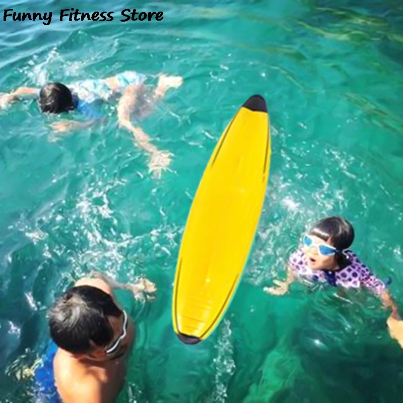 Детский Надувной банан летнее пляжное плавающее кольцо кровать для бассейна