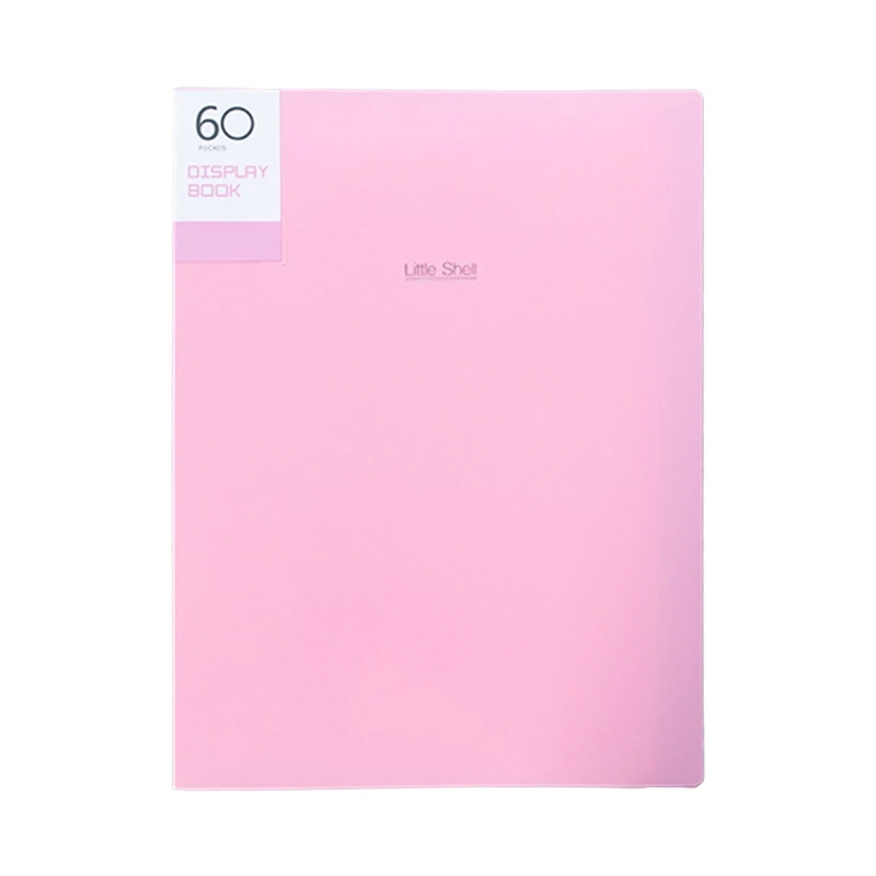 

A4 Display Book 20/30/40/60 Pages Transparent Insert File Folder Document Bag