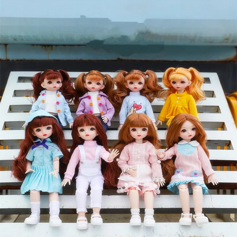 Новинка 30 см BJD Кукла Одежда Аксессуары 1/6 Babydoll девушка сделай сам мода платье